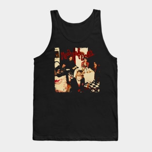 Dollhouse Memories Nostalgic New York Dolls Snaps Tank Top